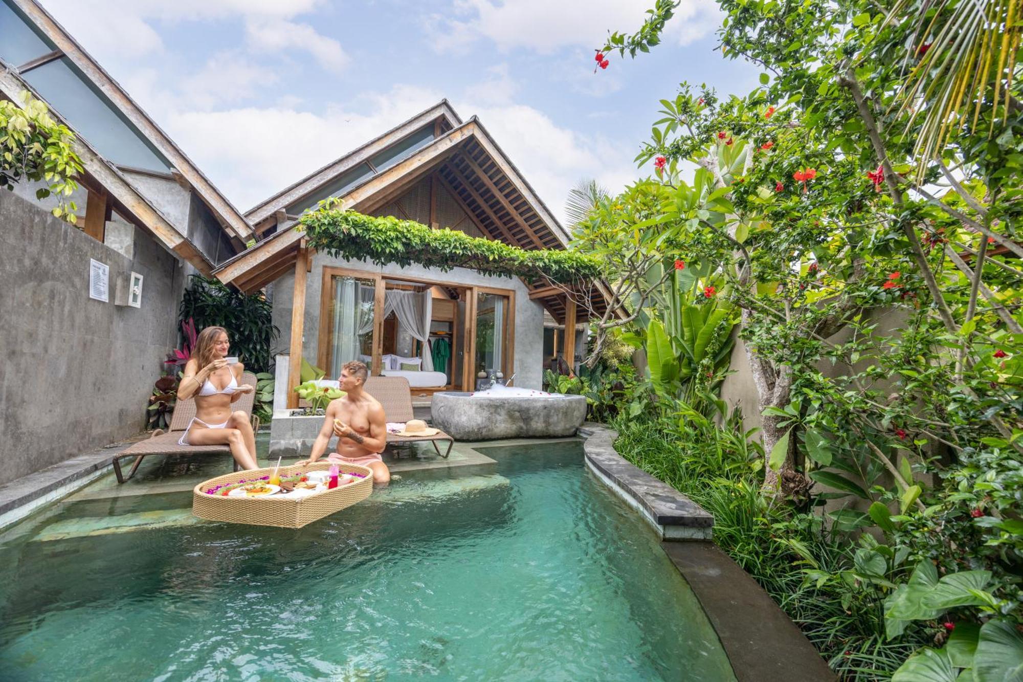 Wana Bucu Villas By Pramana Villas ウブド エクステリア 写真